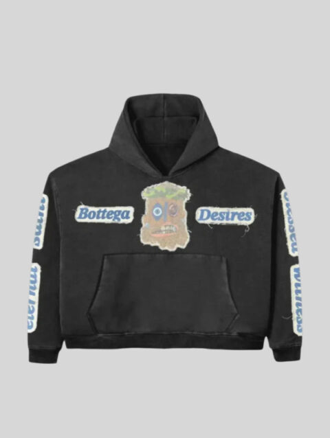 Bottega Desires Eternal Desires Hoodie Black