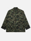 CLOT x BAPE Chinese Silk Padded Jacket Green