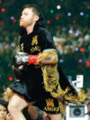 Canelo Amiri Black Velvet Robe