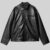 Carhartt Leather Jacket Black