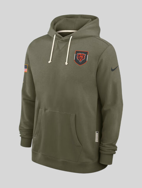 Chicago Bears Salute to Service Hoodie 2025