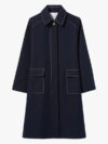 Claudie Pierlot belted midi trench coat