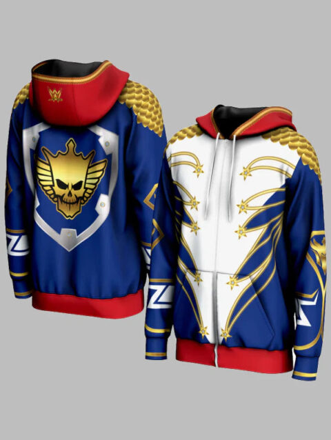 Cody Rhodes WrestleMania 40 Entrance Full-Zip Jacket Hoodie