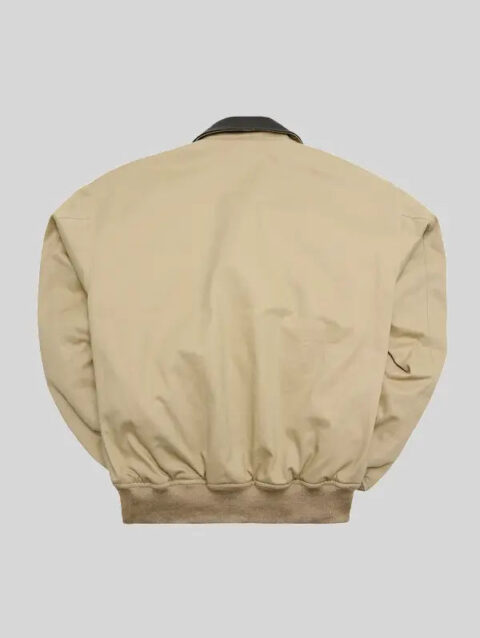 Cotton A-2 Flight Bomber Jacket Khaki