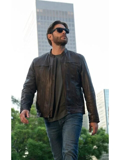 Countdown Jensen Ackles Leather Jacket Black