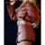 Cowboy Carter Tour Beyonce croc embossed leather jacket brown