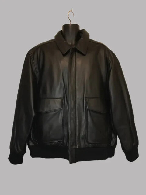 Croft and Barrow Leather Jacket Black