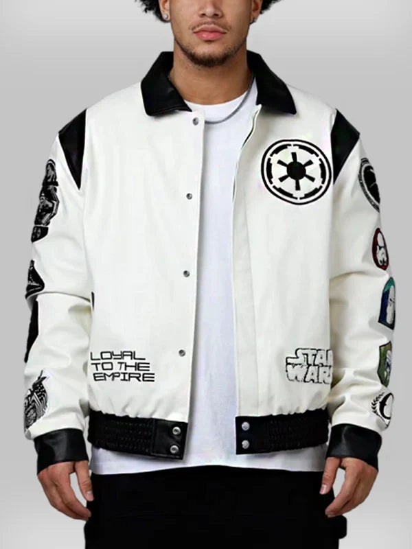 Culture Kings X Jeff Hamilton X Star Wars Galactic Empire Jacket White
