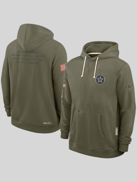 Dallas Cowboys Salute to Service Hoodie 2025