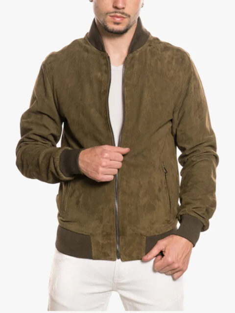 David Light Green Bomber Jacket
