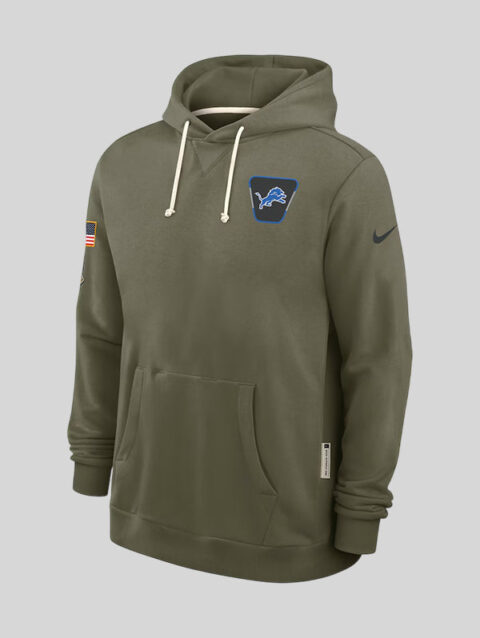 Detroit Lions Salute to Service Hoodie 2025