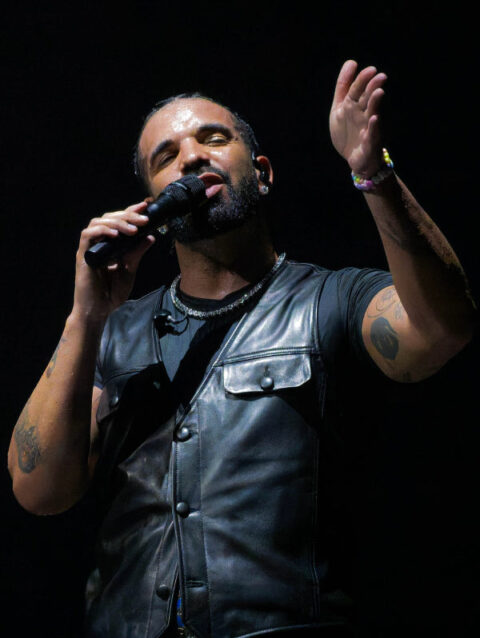 Drake I Know What They Did Last Summer Black Leather Vest