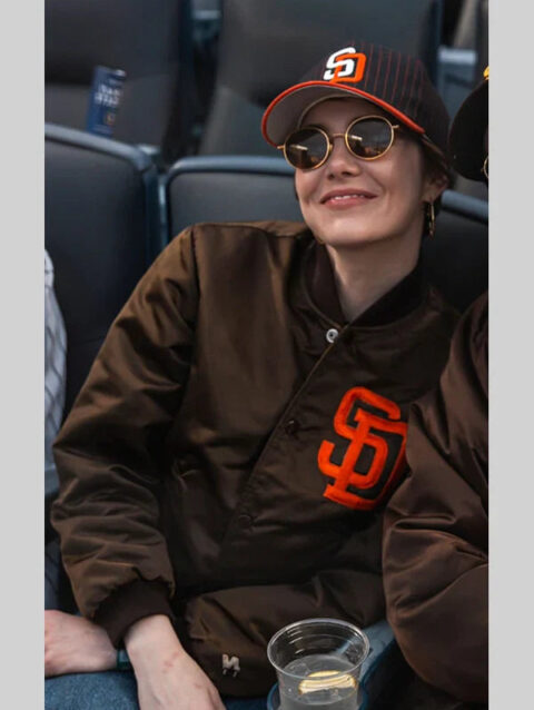 Emma Stone Padres Jacket