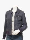 Eutaw Women's Blue Bomber Jacket