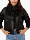 Evereve aviator bomber jacket