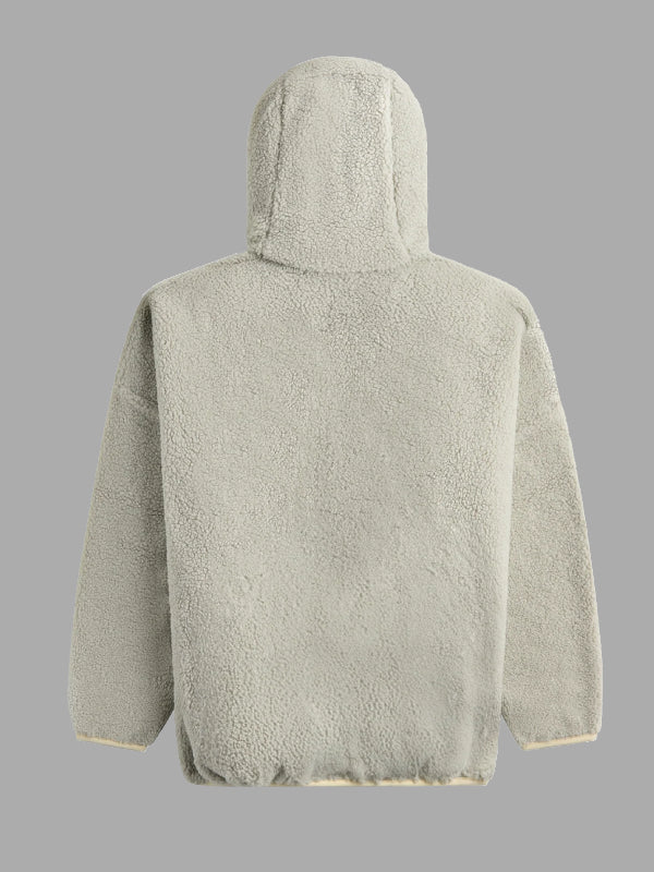 Fear of God Kith x Adidas x Athletics Polar Fleece Hike Beige Hoodie