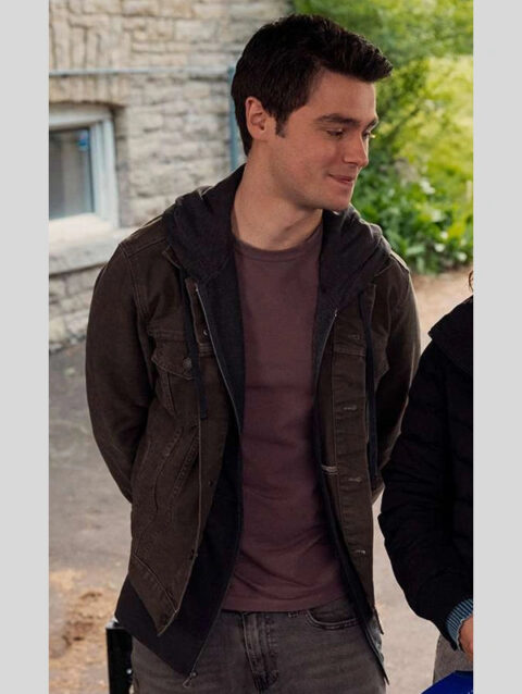 Felix Mallard Ginny and Georgia S03 Marcus Baker Brown Denim Jacket