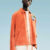 Gilga Farm x Moncler Suede Jacket Orange
