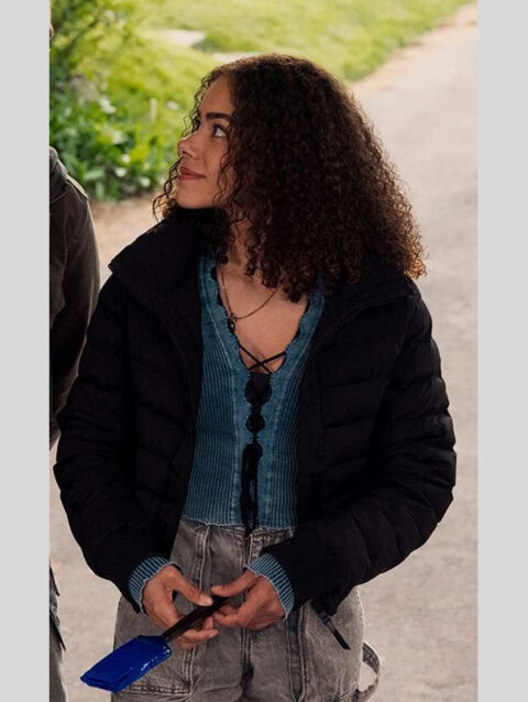 Ginny and Georgia S03 Ginny Miller Black Puffer Jacket