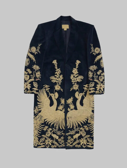 Golden Peacock Long Coat Seth Rollins
