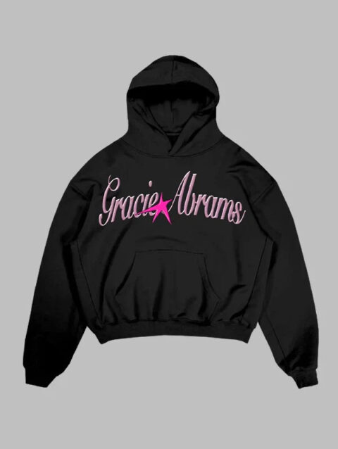 Gracie Abrams Black Star Hoodie