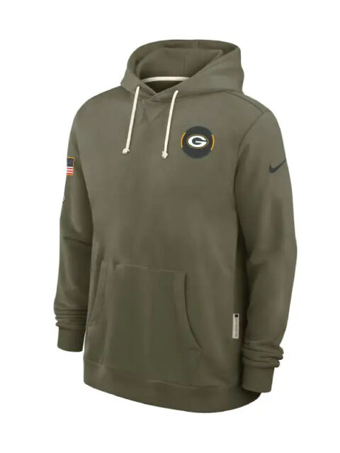 Green Bay Packers Salute to Service Hoodie 2025
