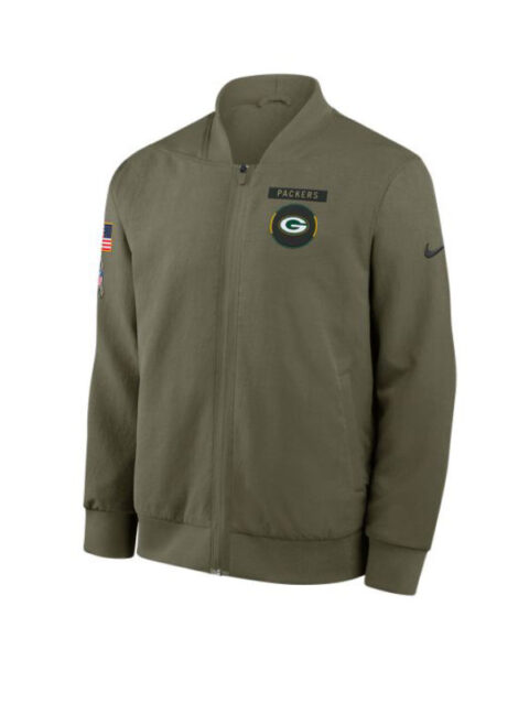 Green Bay Packers Service Bomber Jacket 2025