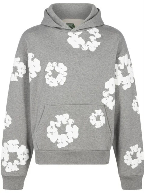 Grey Denim Tears Hoodie