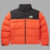 Gucci The North Face Colour-Block Down Jacket Orange