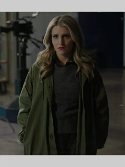 Happy Face Annaleigh Ashford Green Coat