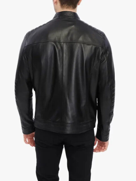 Henry Leather Biker Jacket