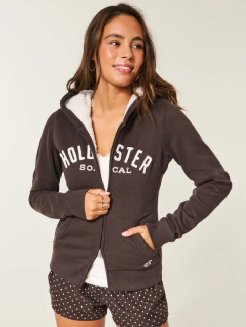 HollisterVault Hoodie Brown
