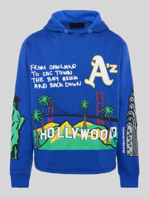Homme Femme Calito NYC Hoodie Royal Blue