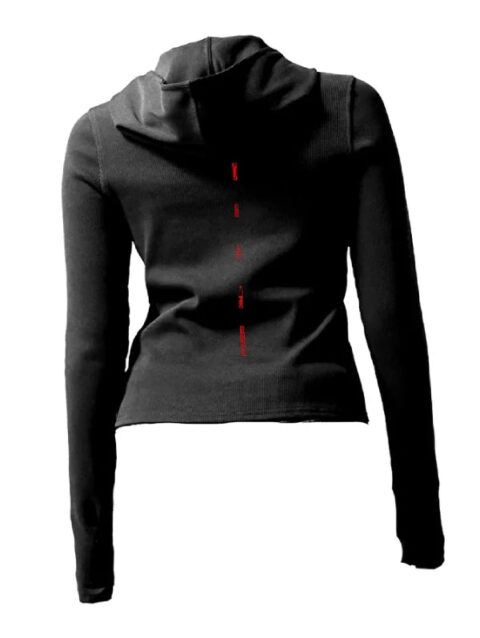 I Am Music Double Zip Playboi Carti Hoodie Black