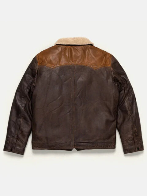 Jackson Leather Sherpa Jacket