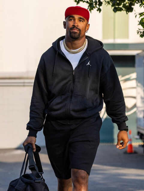 Jalen Hurts Training Camp Jordan Black Hoodie