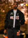 Jalen Hurts Wheaties Varsity Jacket Black