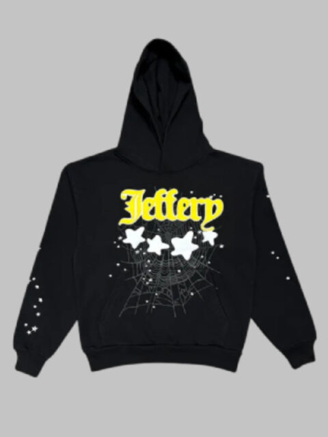 Jeffery Spider Hoodie Black