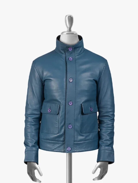 Jericho Men’s Blue Bombe Jacket