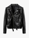 John Elliott Black Leather Moto Jacket