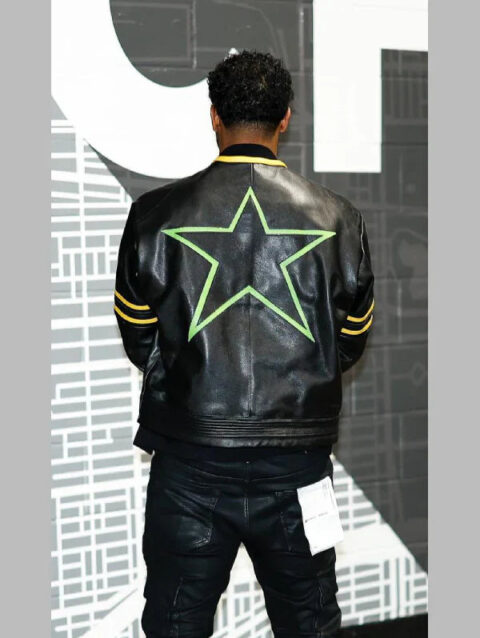 Joshua Palacios Vanson Star Leather Jacket
