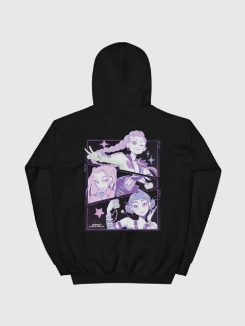 K Pop Demon Hunters Hoodie Black