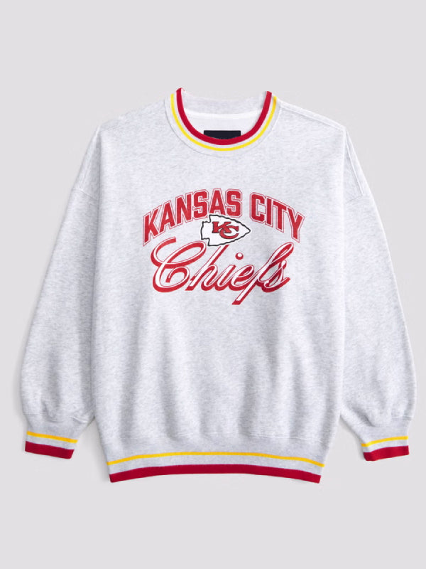 Kansas City Chiefs Abercrombie Vintage Sunday Crewneck