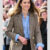Kate Middleton Wool Blazer Brown