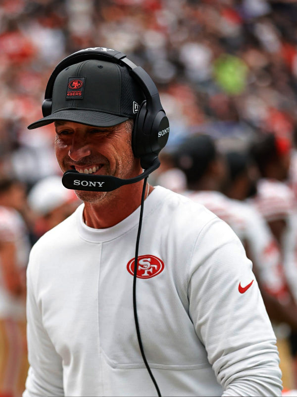 Kyle Shanahan San Francisco 49ers Nike Sideline Coach Long Sleeve Shirt