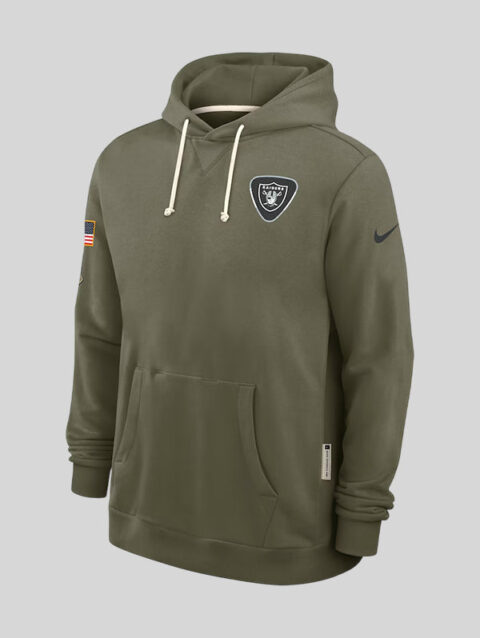 Las Vegas Raiders Salute to Service Hoodie 2025