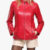 Leather jacket Red Woman Lakes