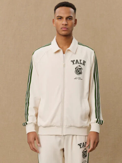 Les Deux Yale Bulldog Jacket Ivory