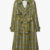 Long Check Stretch Linen Trench Coat