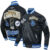 Los Angeles Dodgers 2025 World Series Champions Commemorative Pro Satin YD RIB Jacket Black